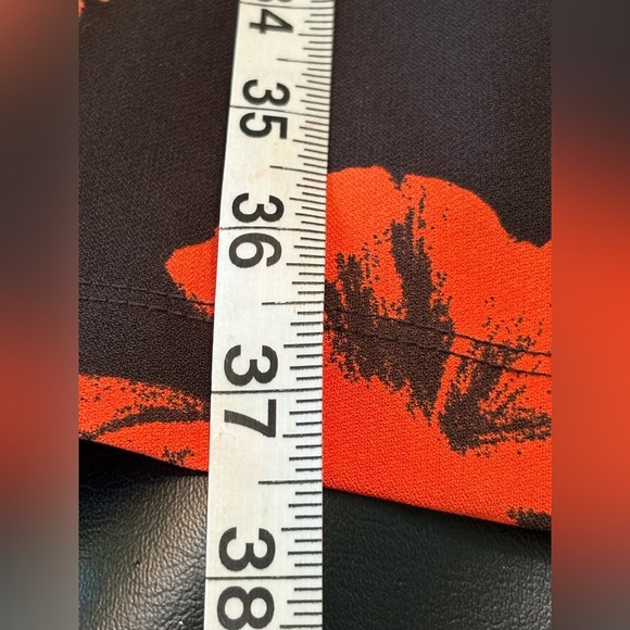 Kasper Tropical Print Sleveless Crepe Sheath Dress - Picture 13 of 14